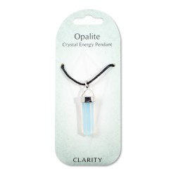 Crystal energy pendant- Opalite