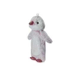 Warmies Marshmallow Pink Penguin Water Bottle 3d