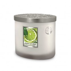 2 Wick Candle Lime Splash