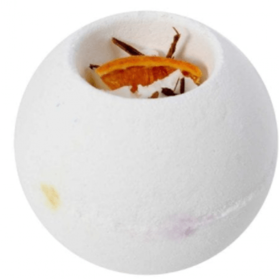 Cinnamon Orange Whole Ball bath bomb