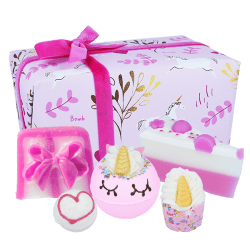 Unicorn Sparkle Wrapped Gift Set