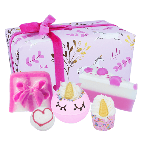 Unicorn Sparkle Wrapped Gift Set