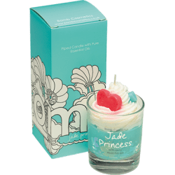 Jade Princess Piped Candle In Box