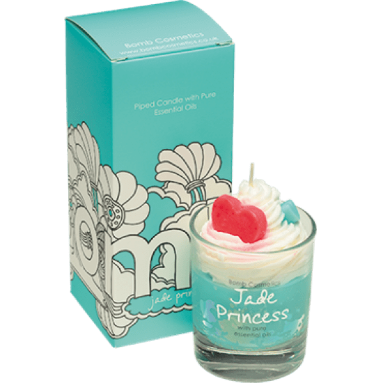 Jade Princess Piped Candle In Box