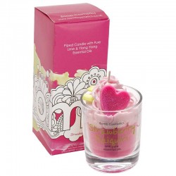 Strawberry Daiquiri Piped Candle In Box