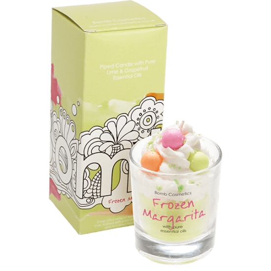 Frozen Margarita Piped Candle In Box