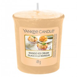 Mango ice cream votive 