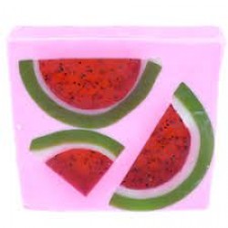 Watermelon sugar soap slice 