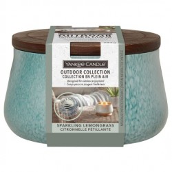 yankee candle Outdoor candle sparkling lemongrass