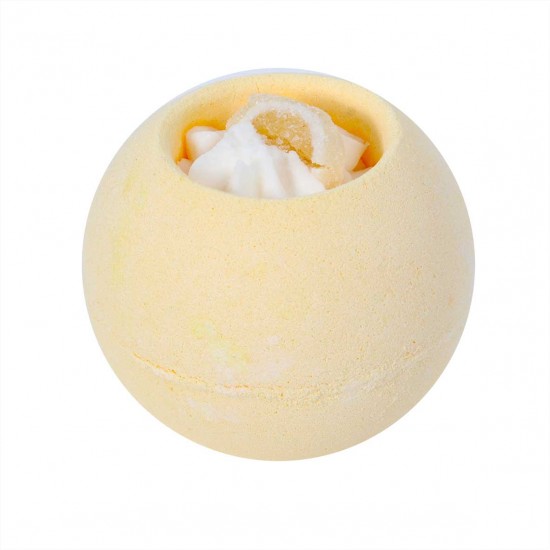 Lemon whole ball bath bomb