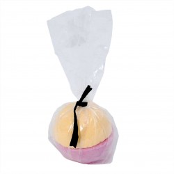 Rhubarb & custard bath bomb double bubble