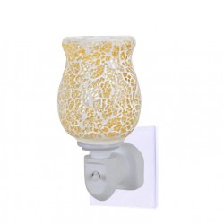 Golden sands glass plug in burner