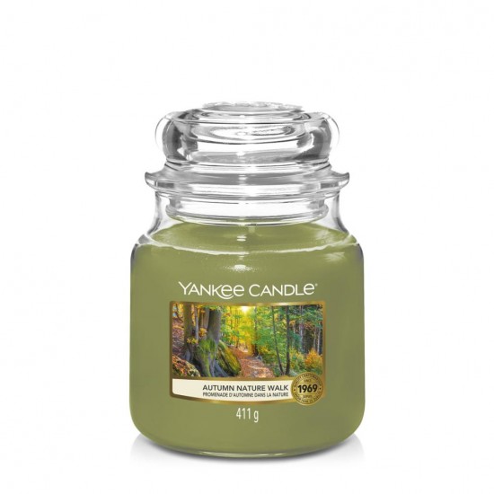 Autumn nature walk medium jar 