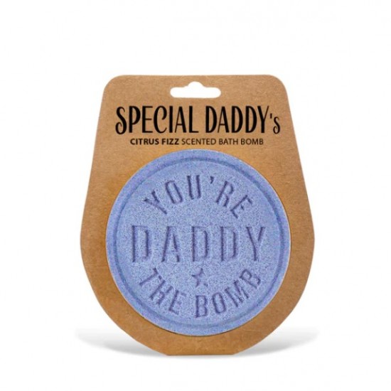 Personalised bath bomb- Daddy