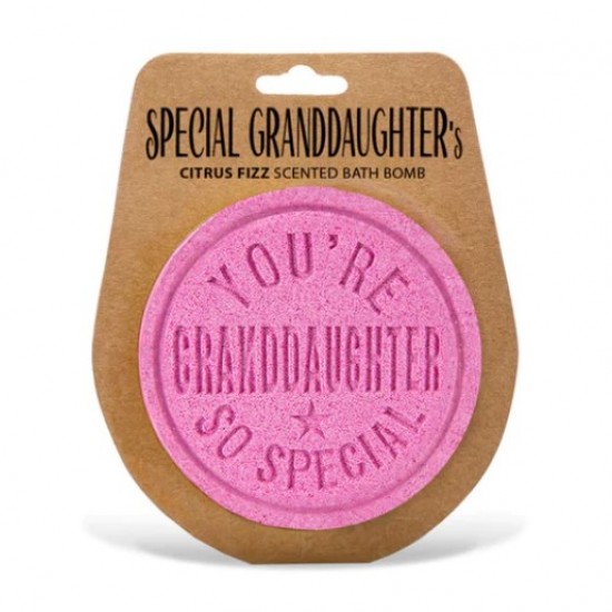 Personalised bath bomb- Granddaughter