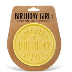 Personalised bath bomb- Birthday girl