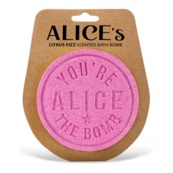 Personalised bath bomb- Alice