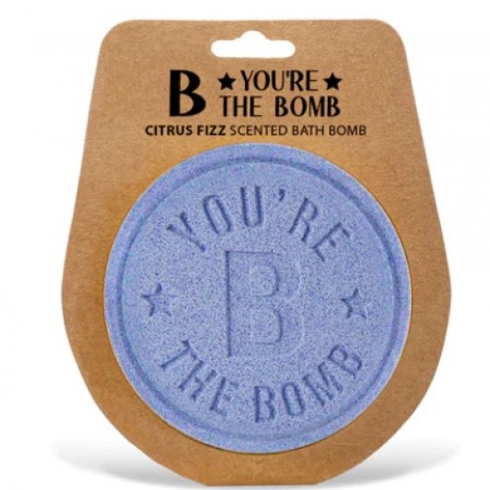 Personalised bath bomb- B