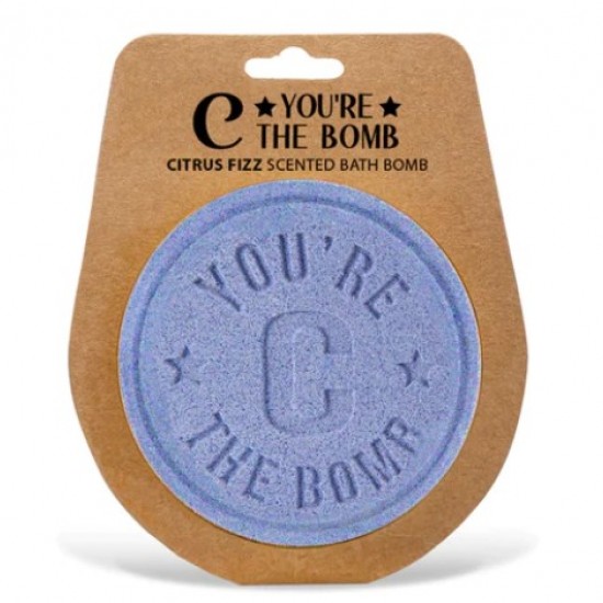 Personalised bath bomb- C The bomb