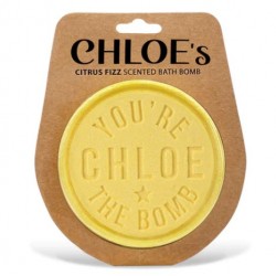 Personalised bath bomb- Chloe