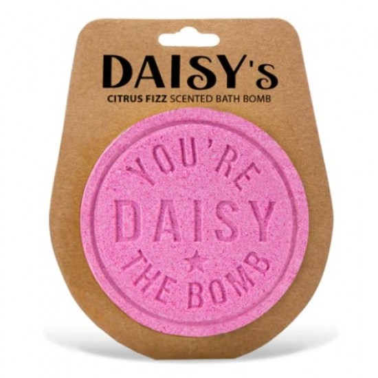 Personalised bath bomb- Daisy