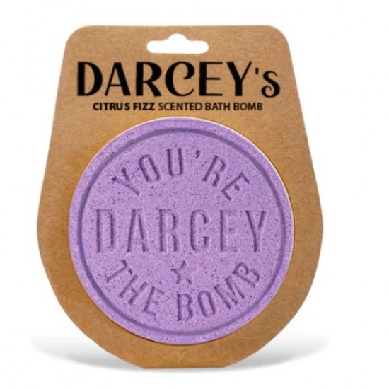 Personalised bath bomb- Darcey