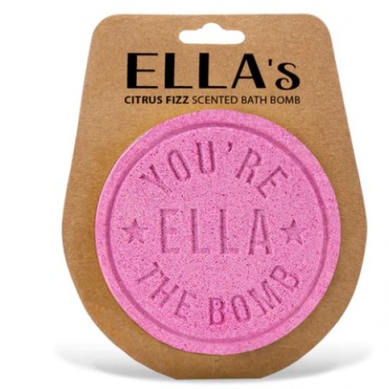 Personalised bath bomb- Ella