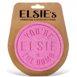 Personalised bath bomb- Elsie