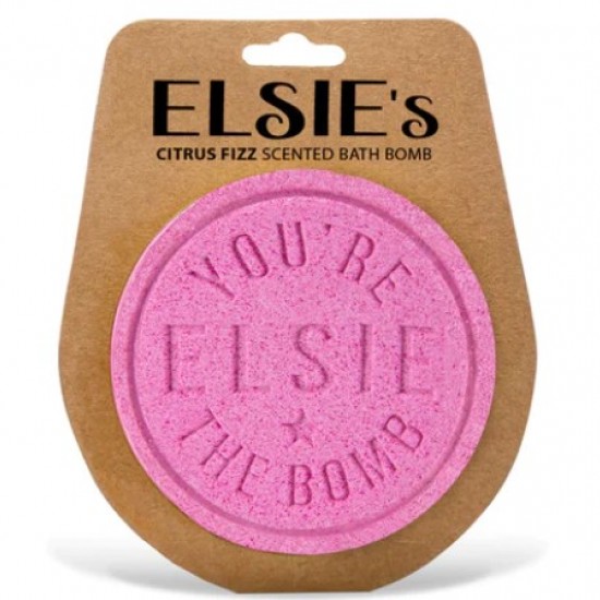 Personalised bath bomb- Elsie