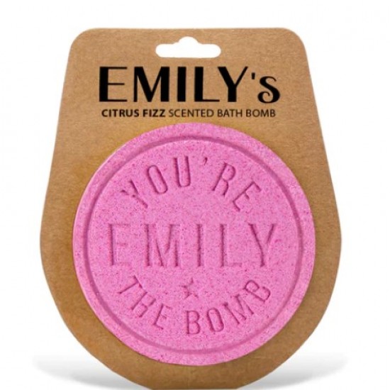 Personalised bath bomb- Emily