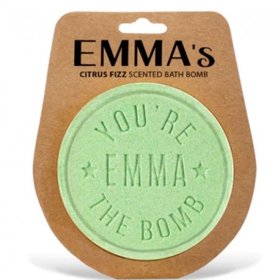 Personalised bath bomb- Emma