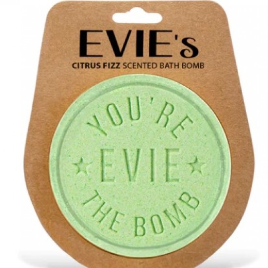 Personalised bath bomb- Evie