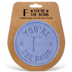 Personalised bath bomb- F the bomb