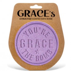 Personalised bath bomb- Grace