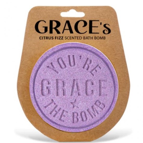 Personalised bath bomb- Grace