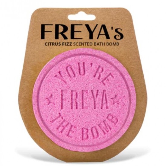 Personalised bath bomb- Freya