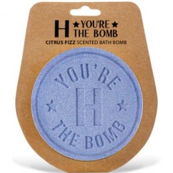 Personalised bath bomb- H the bomb