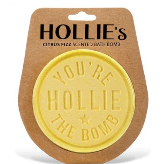 Personalised bath bomb- Hollie