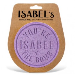 Personalised bath bomb- Isabel