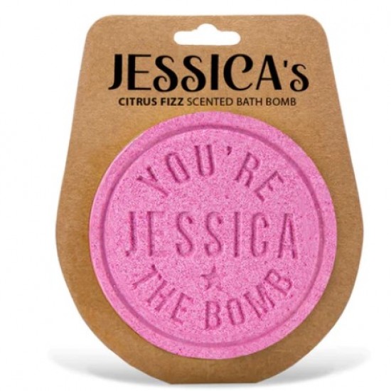 Personalised bath bomb- Jessica