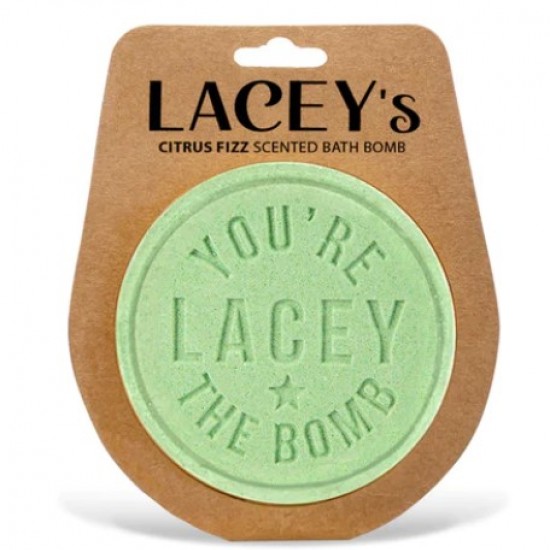 Personalised bath bomb- Lacey