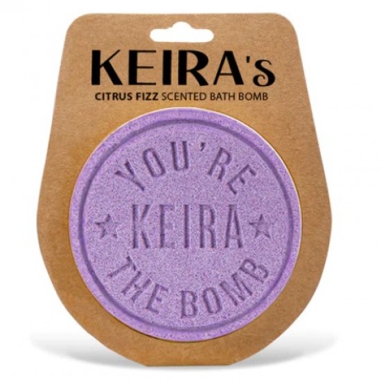 Personalised bath bomb- Keira