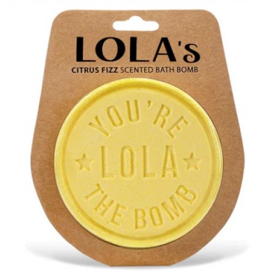 Personalised bath bomb- Lola