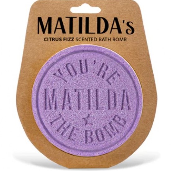 Personalised bath bomb- Matilda