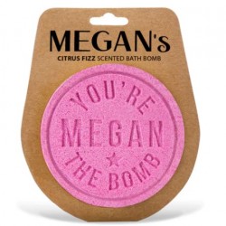 Personalised bath bomb- Megan