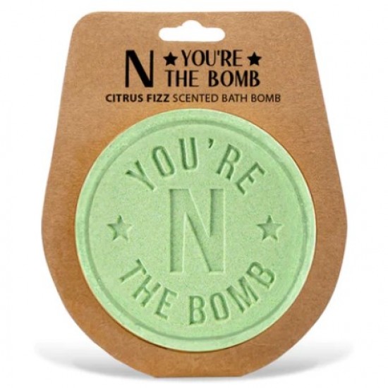 Personalised bath bomb- N the bomb