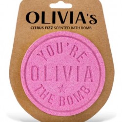 Personalised bath bomb- Olivia