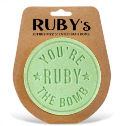 Personalised bath bomb- Ruby