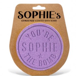 Personalised bath bomb- Sophie