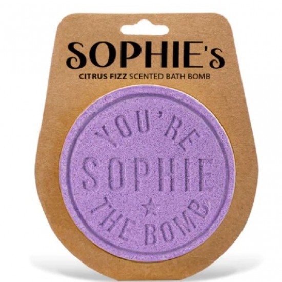 Personalised bath bomb- Sophie